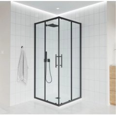Душевой уголок Veconi Evo 300 B 100x100 прозрачный