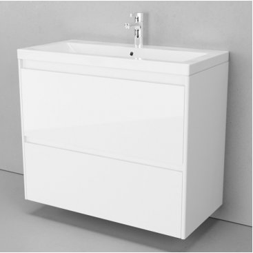 Мебель для ванной Velvex Klaufs 90.2Y подвесная белая