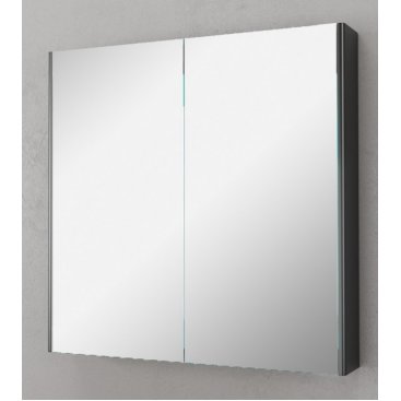 Зеркало-шкаф Velvex Klaufs 80 см черный