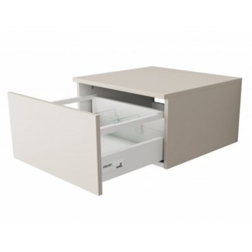 Тумба Velvex Unique Unit 50x27 см шелк шампань