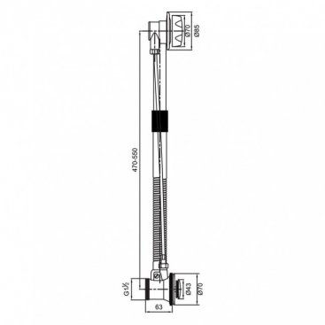 Слив-перелив Veragio Sbortis VR.SBR-8333.BR