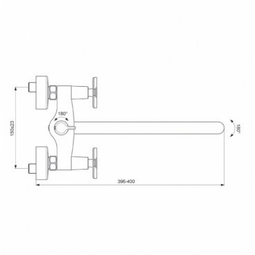 Смеситель для ванны Vidima Art BA330AA