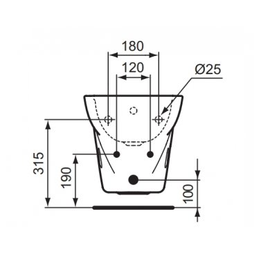 Биде подвесное Vidima Sirius W820461