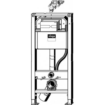 Инсталляция для унитаза Viega Prevista Dry 8522.10 792862