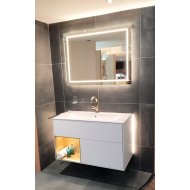 Мебель для ванной Villeroy&Boch Finion 100 Glossy White Lacquer/Gold Matt