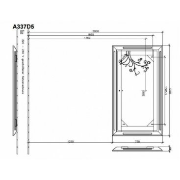 Зеркало Villeroy&Boch La Belle A337D500