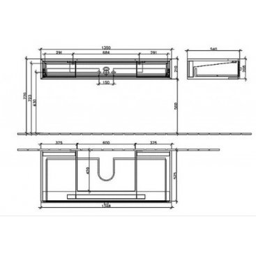 Мебель для ванной Villeroy&Boch La Belle A58210DJ