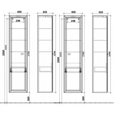 Мебель для ванной Villeroy&Boch La Belle A58210DJ