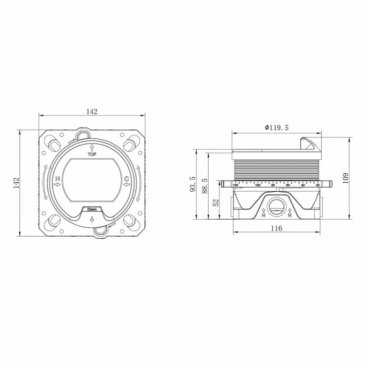 Душевая система Vincea VSFW-321MT1CH