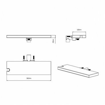 Душевая система Vincea VSFW-321MT1RGM