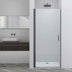 Душевая дверь Vincea Alpha VDP-3AL 60 вороненая сталь