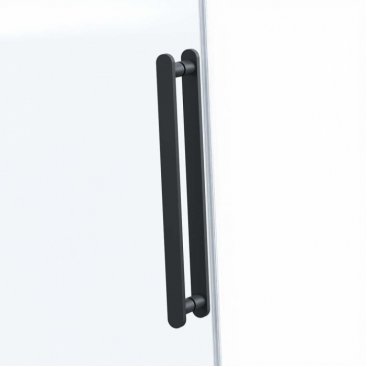 Душевой уголок Vincea Como Soft VSR-1CS 150x80х195 см, стекло 8 мм, черный профиль
