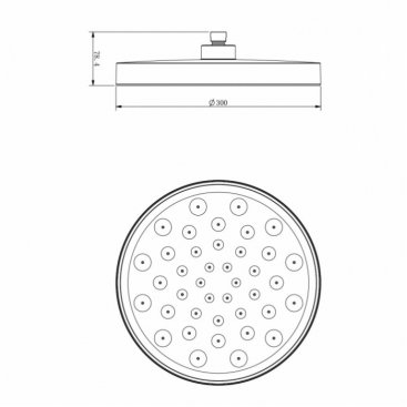 Душевая система Vincea Inspire VSFW-3I21MT2RMB