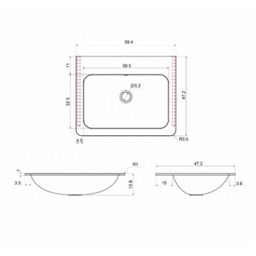 Мебель для ванной Vincea Paola 60 цвет дуб винтаж Gray