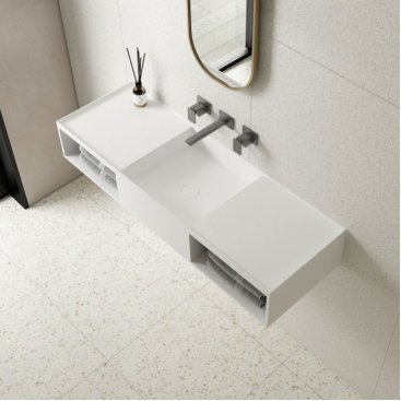 Раковина Vincea Solid Surface VWB-6S2 120 см