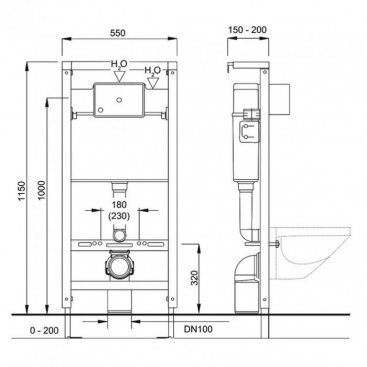 Комплект Pestan Fluenta 40006356 + Vitra Integra 7040B003-0075 + Pestan Fluenta Active 40006361 хром глянцевый