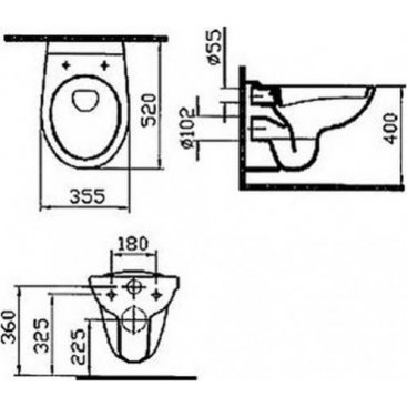 Комплект Vitra Norm Fit 9773B099-7207