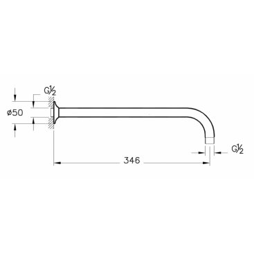 Душевая система Vitra Origin A4926636EXP