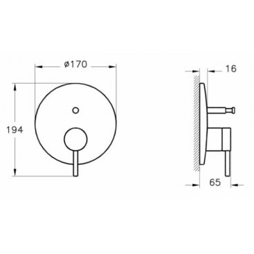 Душевая система Vitra Origin A49285EXP