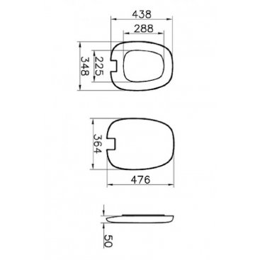 Крышка-сиденье Vitra Plural 126-083-009 микролифт