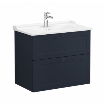 Мебель для ванной Vitra Root Classic 80 темно-синяя