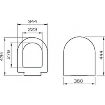 Крышка-сиденье Vitra S50 72-003-309 микролифт