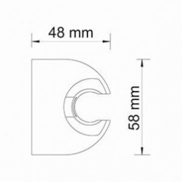 Держатель для лейки WasserKRAFT A223