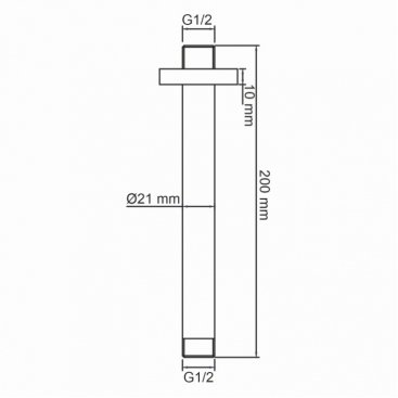 Излив для душа WasserKRAFT A234