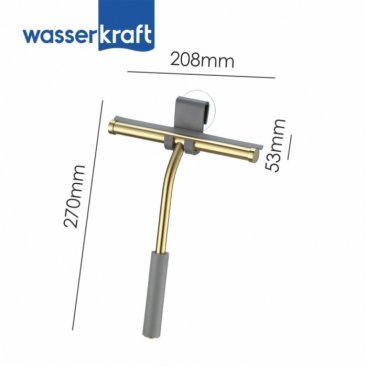Скребок для душевой кабины WasserKRAFT K-211BG