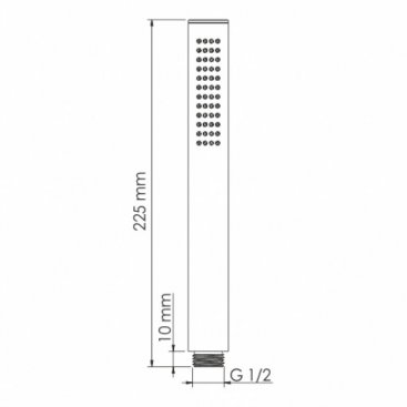 Душевая лейка WasserKRAFT A137