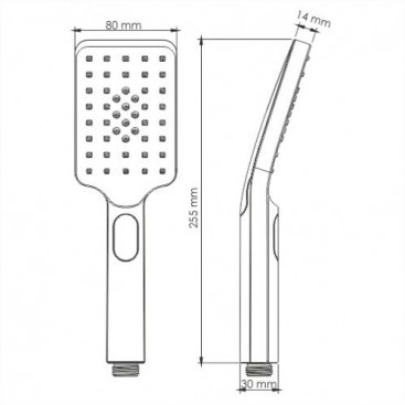 Душевая система WasserKRAFT Abens A172071