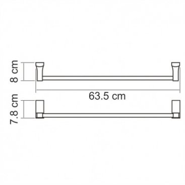 Полотенцедержатель WasserKRAFT Abens K-3230