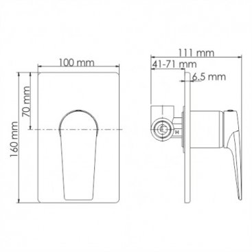 Душевая система WasserKRAFT Aisch А55180