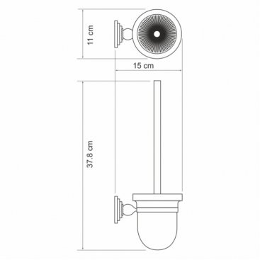 Ершик WasserKRAFT Ammer K-7027