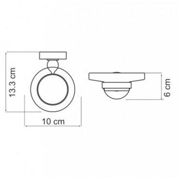 Мыльница WasserKRAFT Diemel K-2229