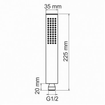 Ручной душ WasserKRAFT A218