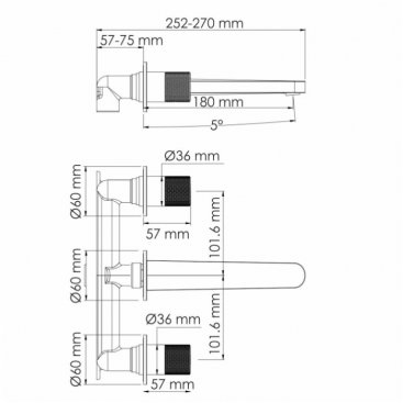 Смеситель для раковины WasserKRAFT Ems 7645