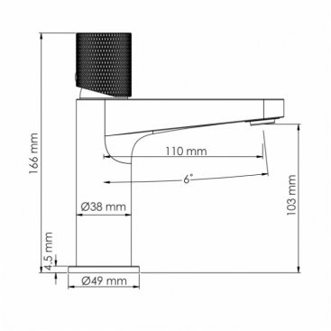 Смеситель для раковины WasserKRAFT Fulda 5203