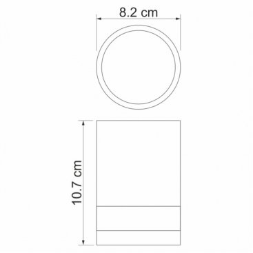 Стакан WasserKRAFT Inn K-4328