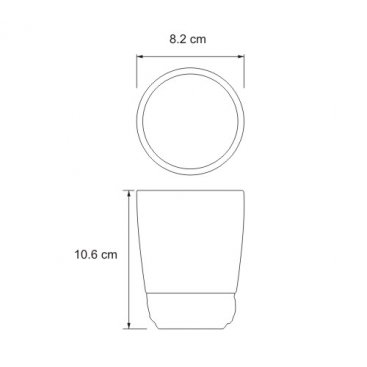 Стакан WasserKRAFT Isen K-2128