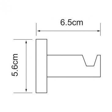 Крючок WasserKRAFT Isen K-4023