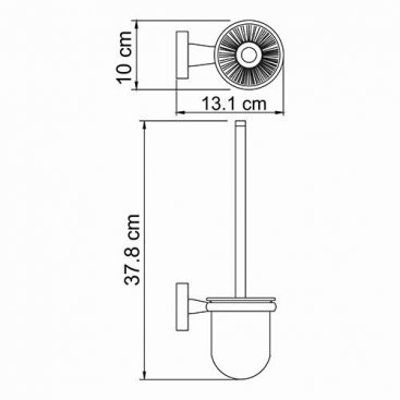 Ершик WasserKRAFT Lippe K-6527