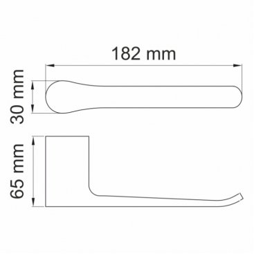 Бумагодержатель WasserKRAFT Elbe К-7296