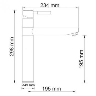 Смеситель для кухни WasserKRAFT Main 4107