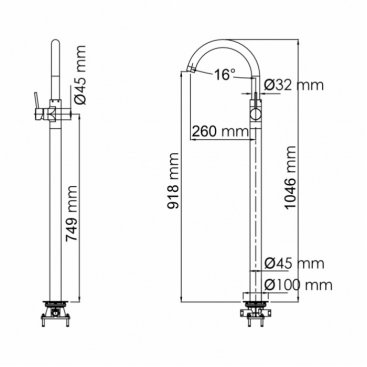 Смеситель для раковины WasserKRAFT Main 4153