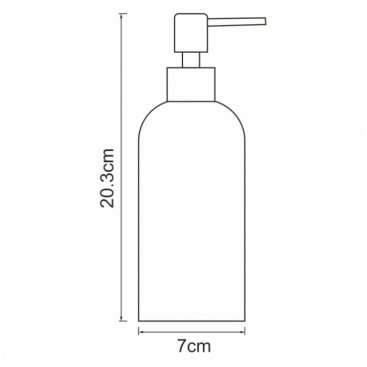 Дозатор мыла настольный WasserKRAFT Neime K-1999