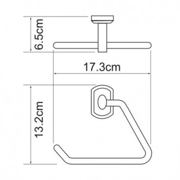 Полотенцедержатель WasserKRAFT Oder K-3061