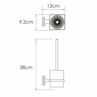 Ершик WasserKRAFT Tauber K-64427