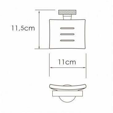 Мыльница WasserKRAFT Tauber K-64429