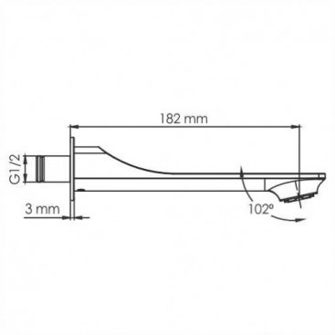 Смеситель для раковины WasserKRAFT Wiese A84563